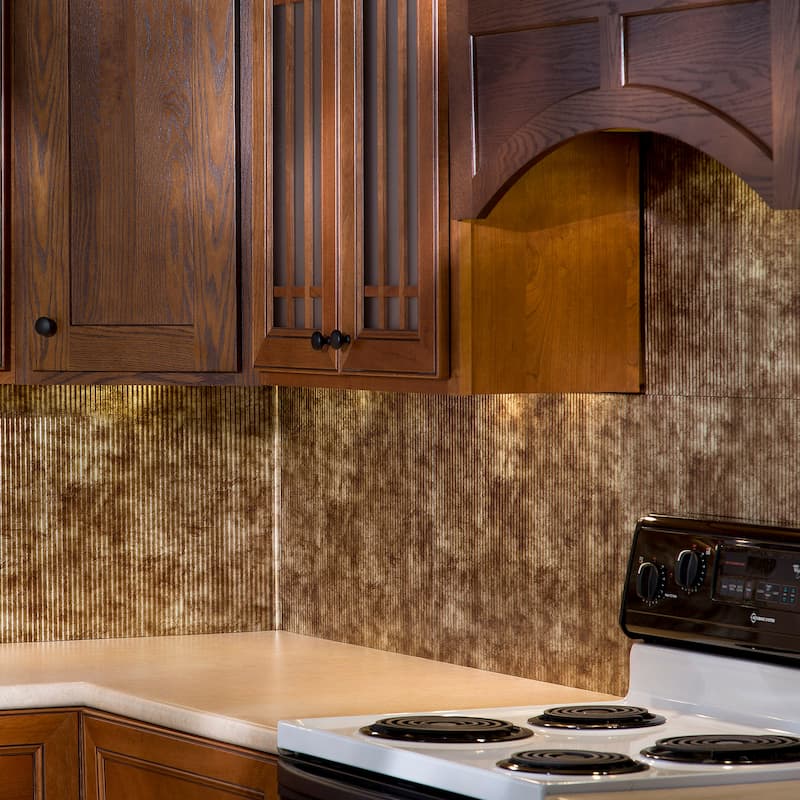 FASÄDE Rib Decorative Vinyl Backsplash Panel