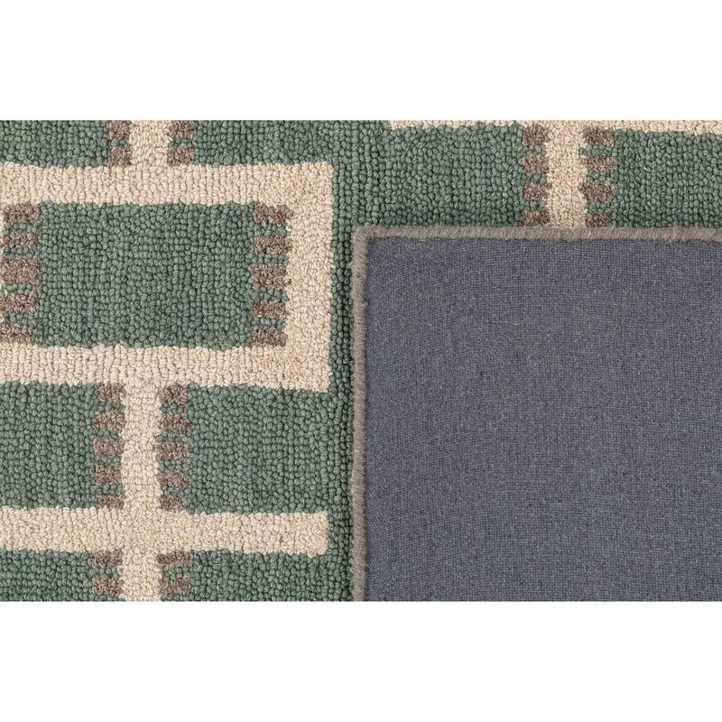 Terra by Obeetee Freya Frida Green Rug