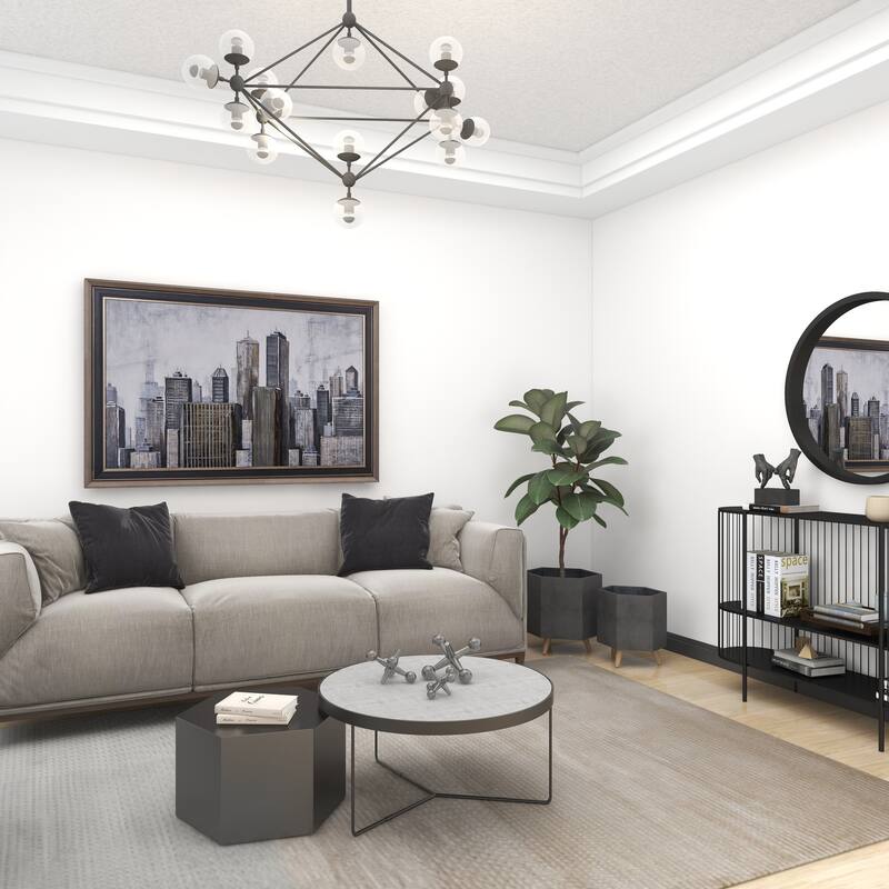 Gray Metal Jack Decorative Sculpture (Set of 3)