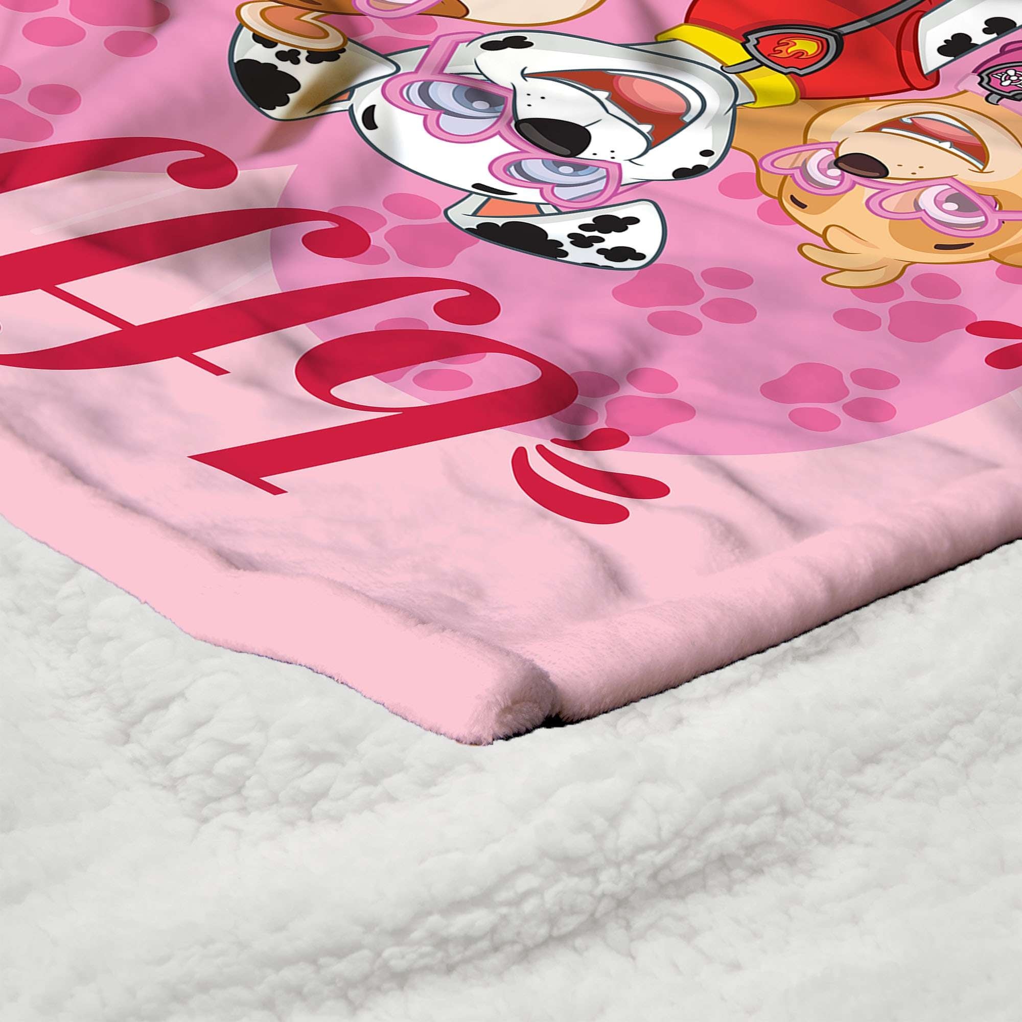 Paw patrol sherpa 2025 blanket