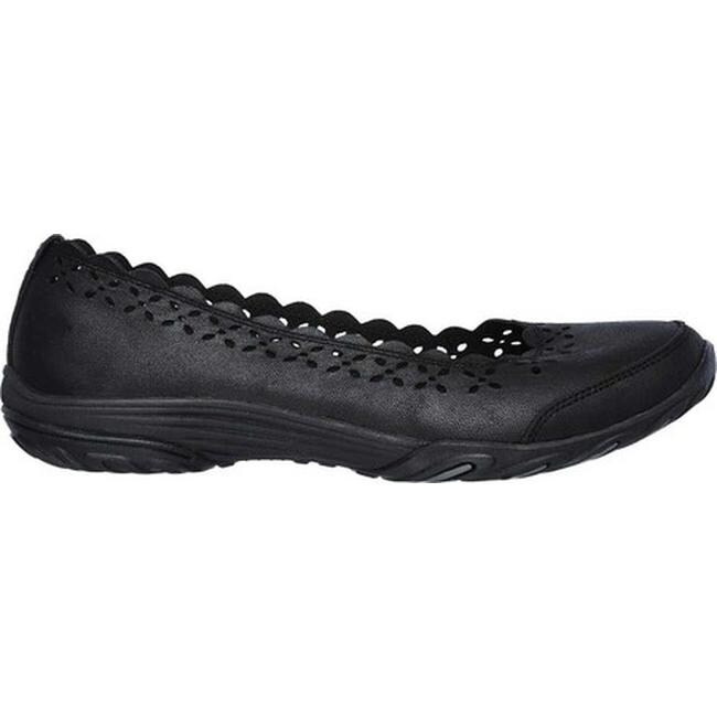 Skechers Women's Empress Sweet Hearted Ballet Flat Black Skechers Women's Empress Sweet Hearted Ballet Flat Black