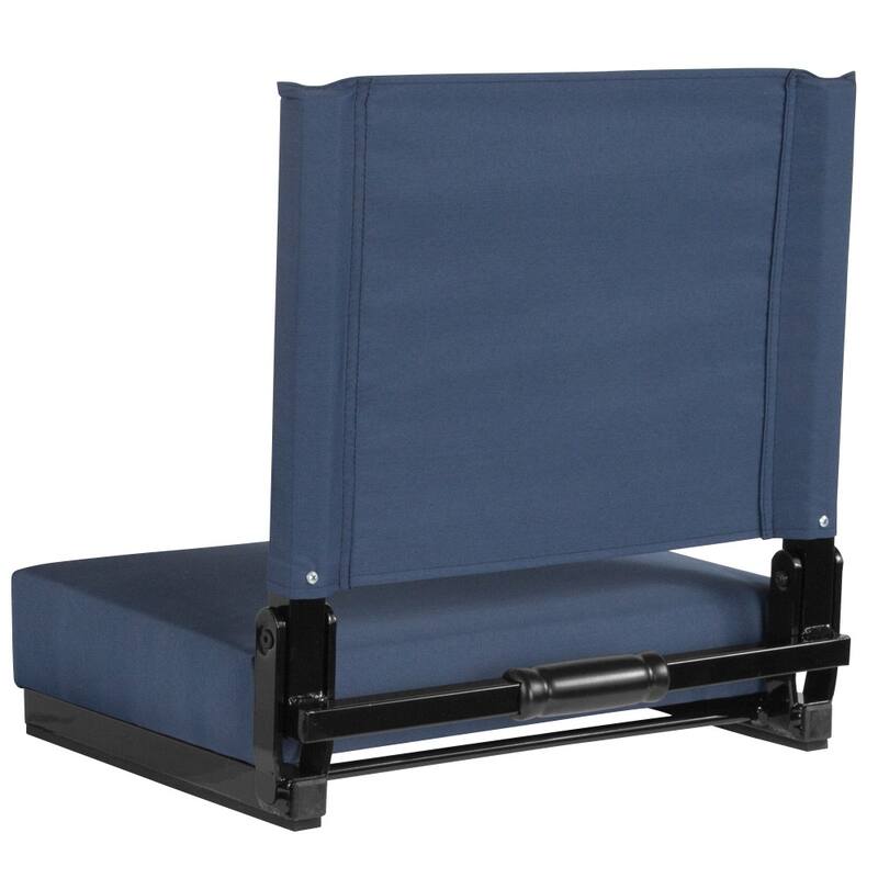 Ultra-Padded Stadium Chair - 18"W x 14"D x 18"H - 18"W x 14"D x 18"H