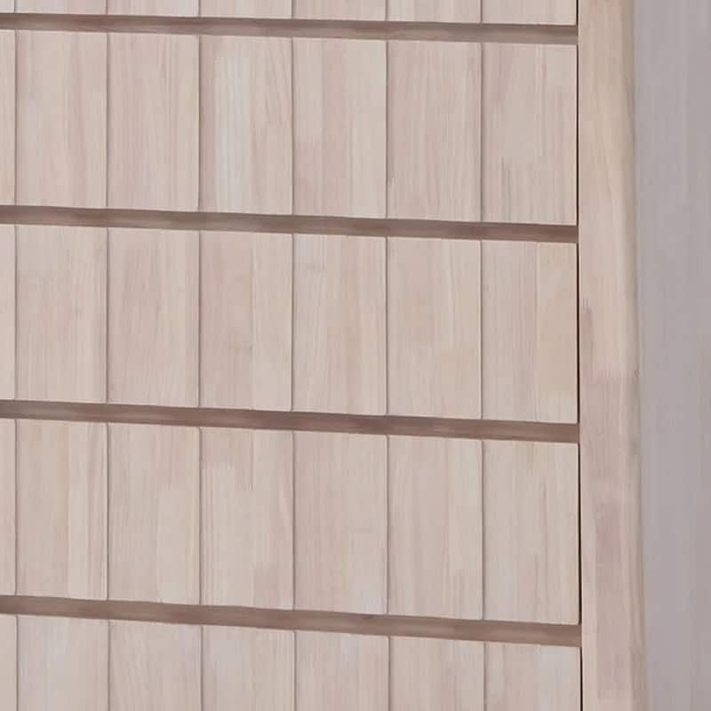 Vasu Tall Dresser Chest, 5 Storage Drawers, White Wash Solid Rubberwood