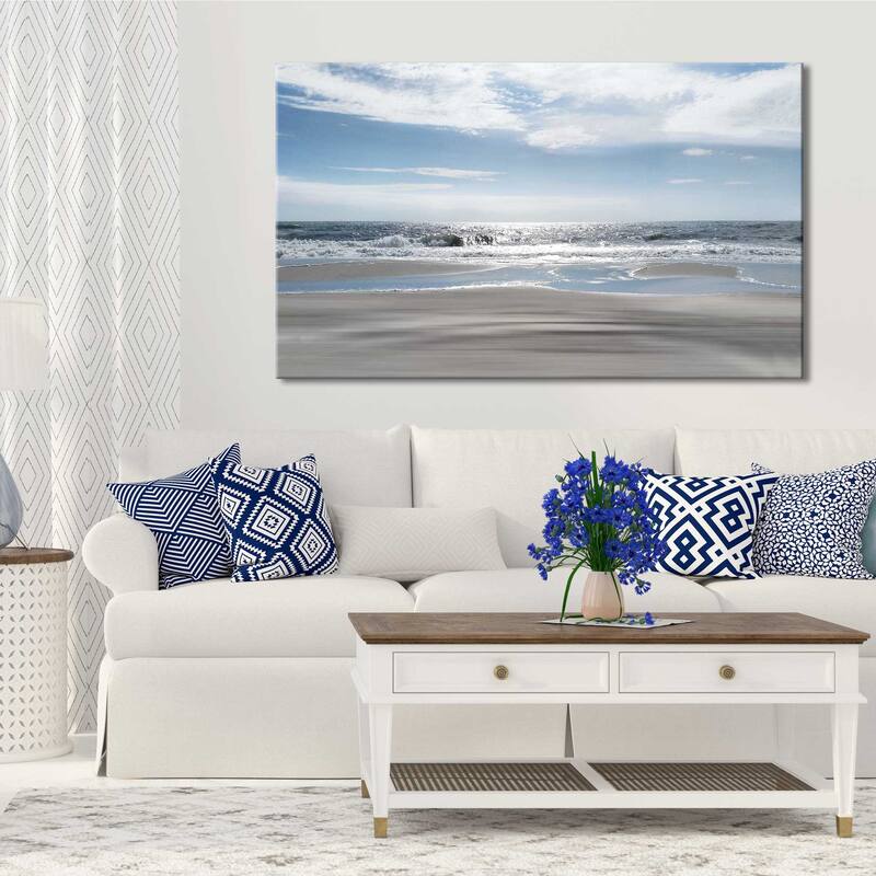 "Beach Bliss" by Ruane Manning Print on Canvas