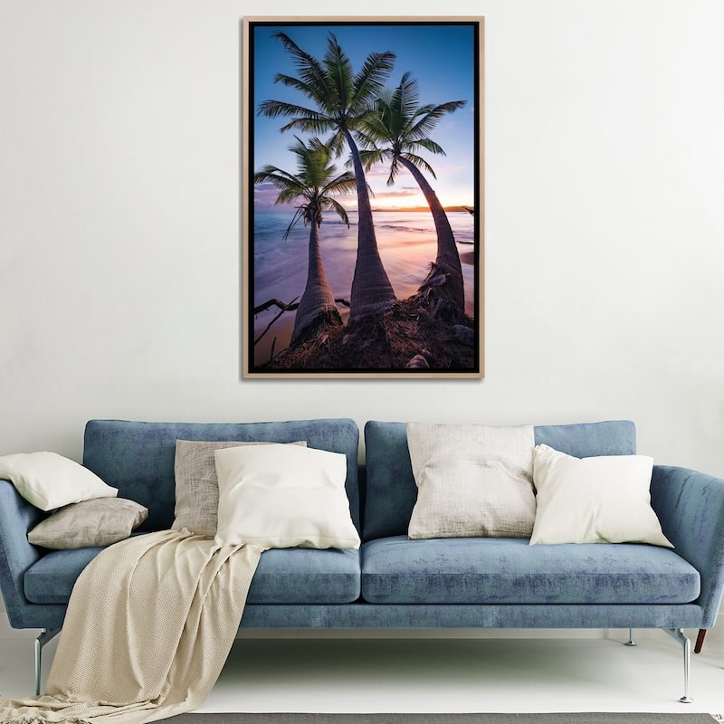 "Tropical Triple - Caribbean" by Stefan Hefele Framed