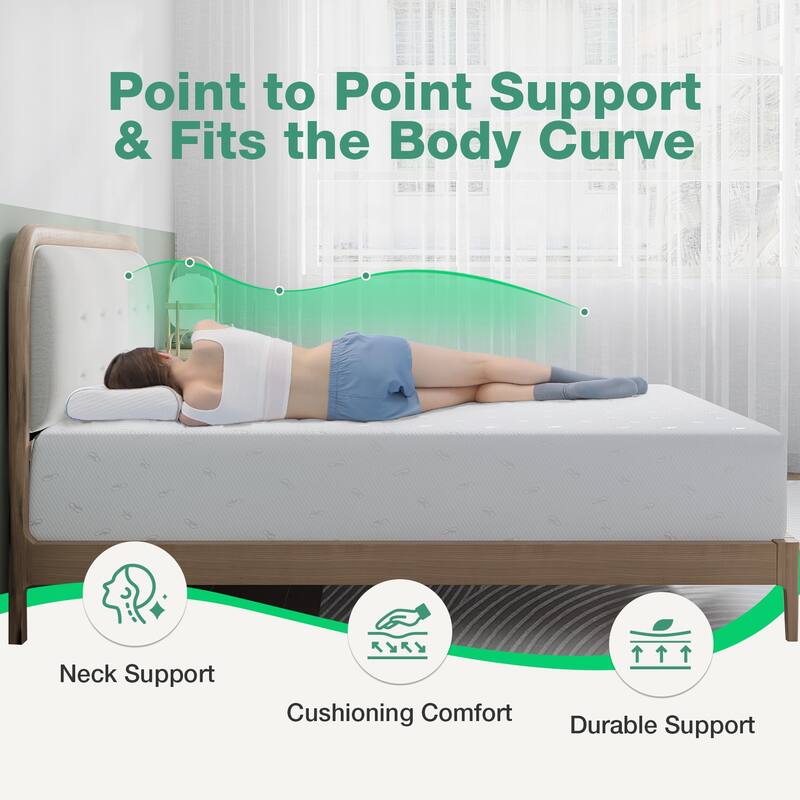 Novilla 10-inch Firm Cool Gel Memory Foam Mattress