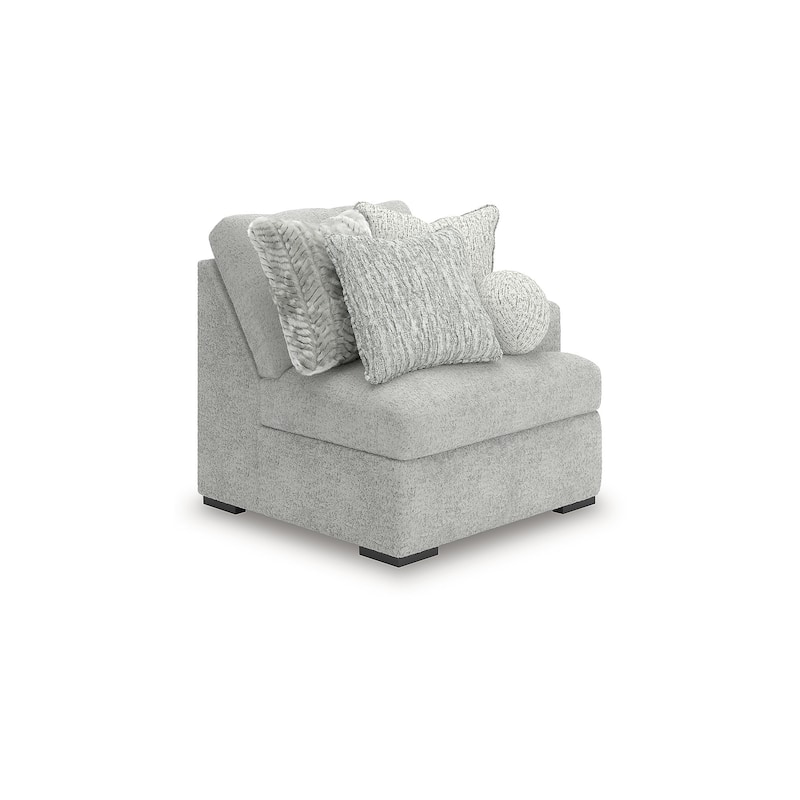 Signature Design by Ashley Snodoodle Gray 8-Piece Sectional - 144" W x 113" D x 40" H