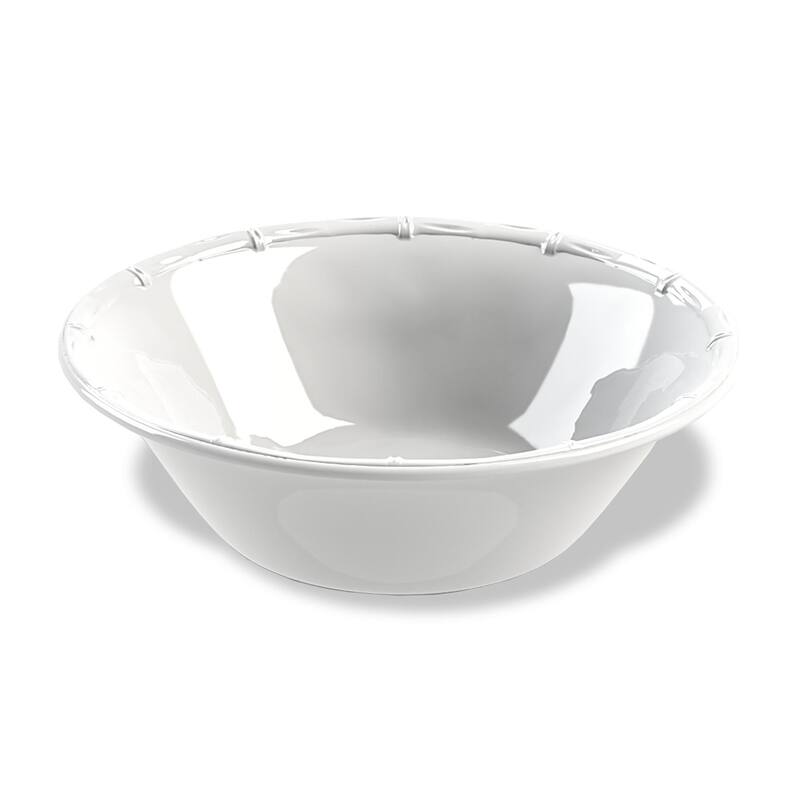 Abode Homewares by TarHong Bamboo Raised Rim Small Bowl , 6.5", 17.7 oz, Set of 6