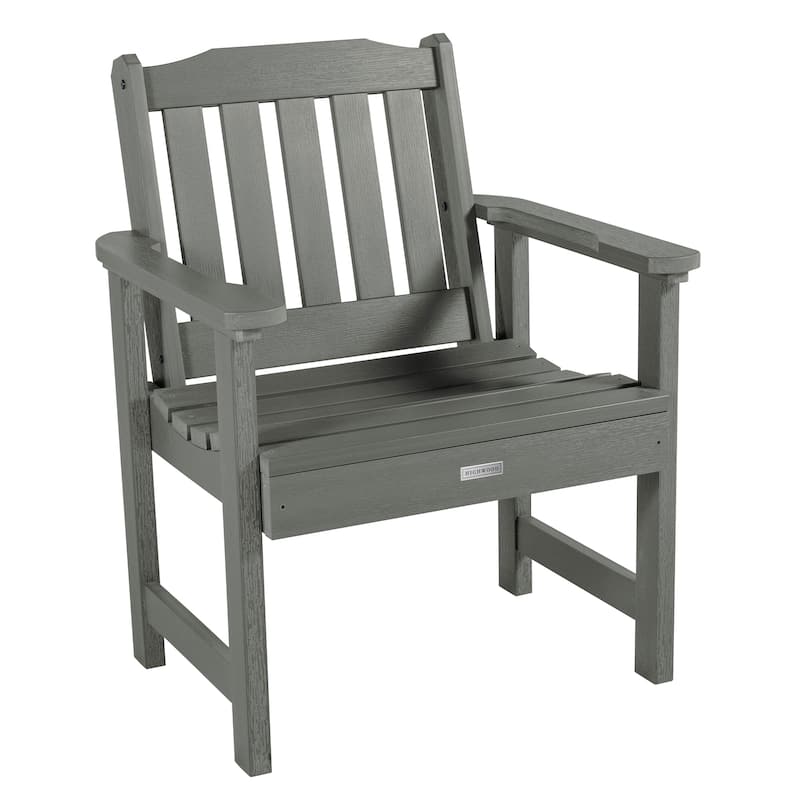 HIGHWOOD Lehigh Synthetic Wood Garden Chair - Coastal Teak