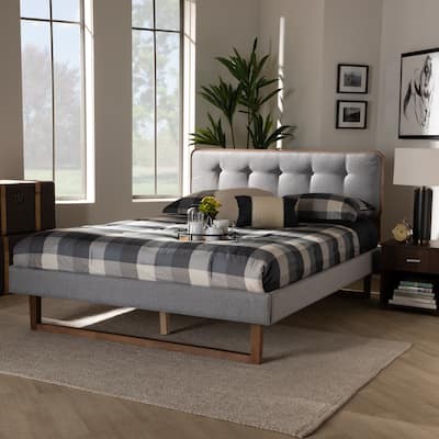 Sofia Mid-Century Modern Platform Bed