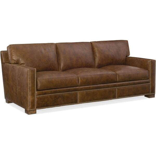Shop Hooker Furniture Ss379 03 085 85 Wide Leather Sofa From The