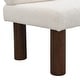 preview thumbnail 20 of 22, Christopher Knight Home- Arnhem Upholstered Dining Bench