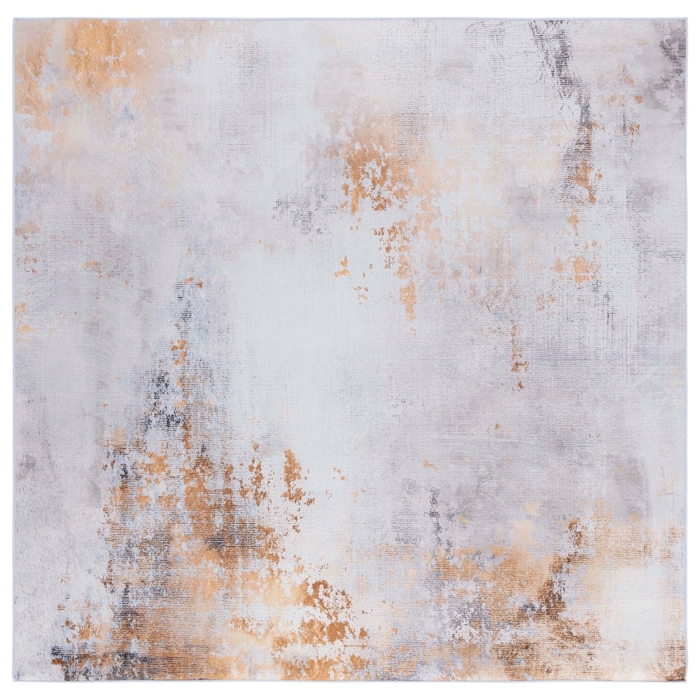 SAFAVIEH Tacoma Machine Washable Slip Resistant Adline Modern Abstract