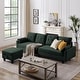 preview thumbnail 24 of 30, Modular Sectional Sofa Couch L Shaped With Storage Ottoman and Side Bags For Living Room