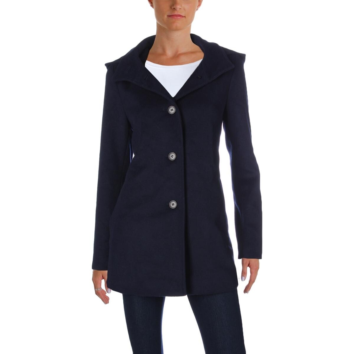 ralph lauren hooded a line coat