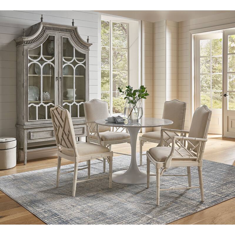 Furniture Classics Reims Cathedral 93" 2-Door Storage Cabinet, Charcoal