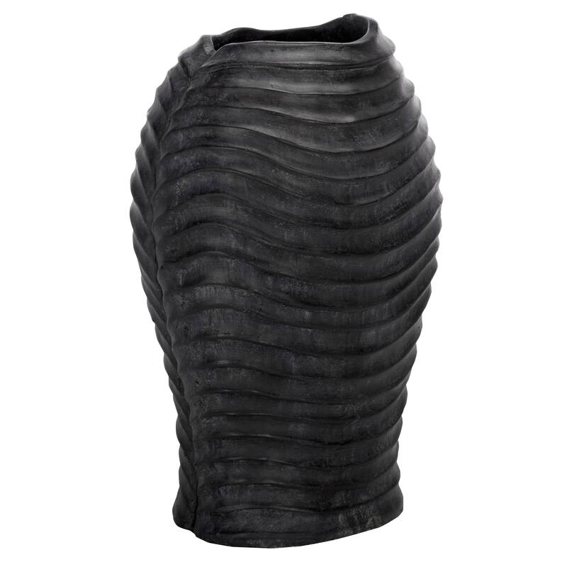 SAFAVIEH Outdoor Patio Furniture Damian Planter Pot - 10"W x 9"D x 17"H