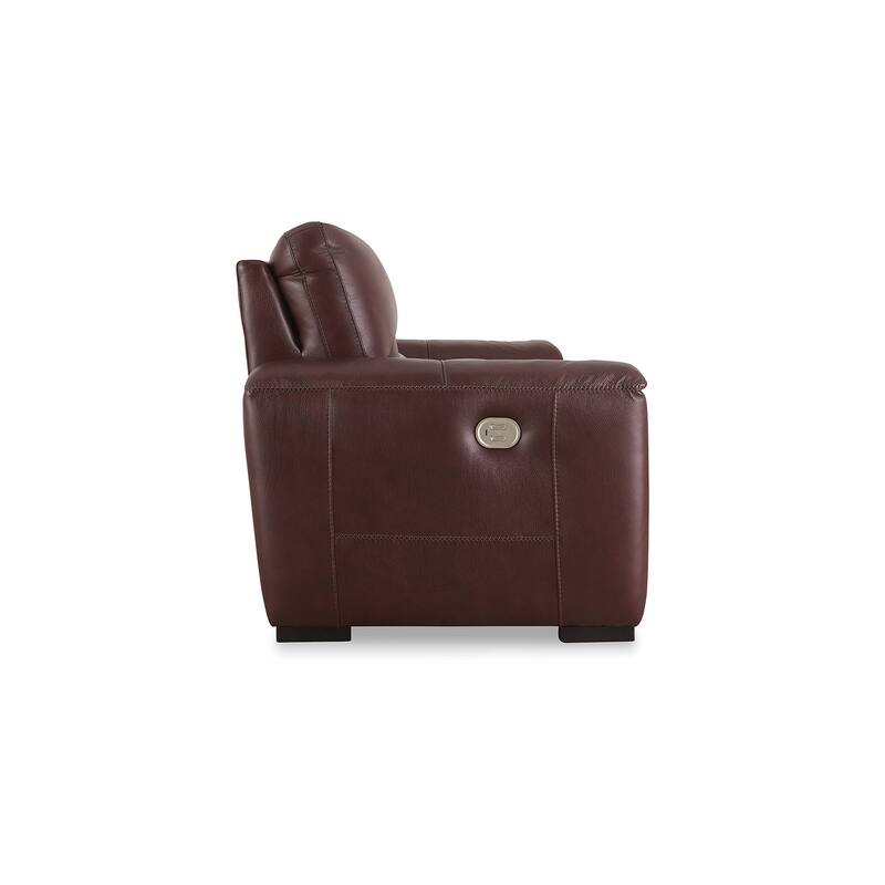 Signature Design by Ashley Alessandro Power Reclining Loveseat with Console and Adjustable Headrest - 84"W x 40"D x 41"H