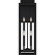 preview thumbnail 2 of 6, Westover 4-Light Earth Black Outdoor Wall Lantern