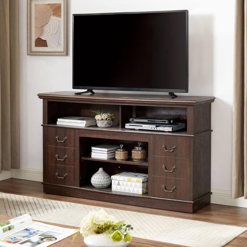 Mid Century Modern TV Stand & Entertainment Center