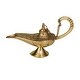preview thumbnail 6 of 12, Gold Brass Eclectic Aladdin Lamp