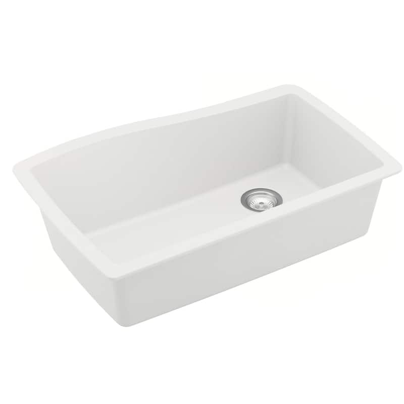 Karran USA QU-722 Quartz QU 33-1/2" Undermount Single Basin Quartz