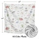 preview thumbnail 4 of 4, Sweet Jojo Designs Farm Animals Boy Girl Unisex/Gender Neutral 2 Pack 100% Cotton Muslin Baby Swaddle Receiving Blankets - Barn