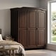 preview thumbnail 11 of 15, Bastian Solid Wood Wardrobe