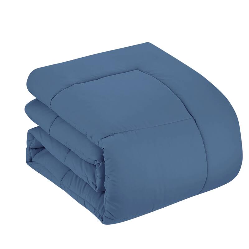 Sweet Home Collection Luxury Solid Bed-In-a-Bag with Sheet Set