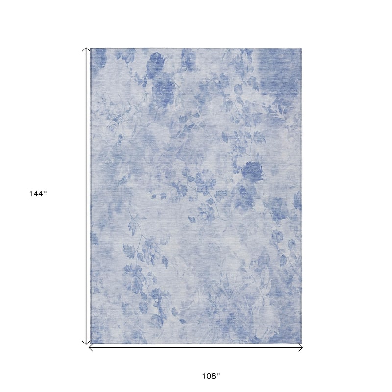HomeRoots Floral Transitional Rectangle Outdoor Rug