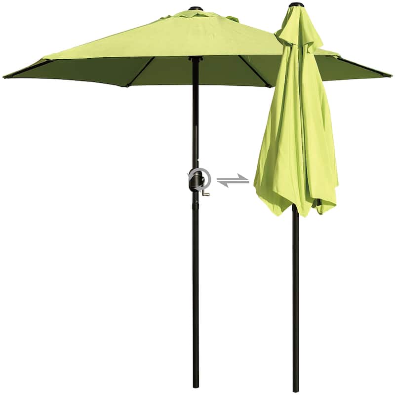 Maypex 7.5 Feet Crank Market Umbrella