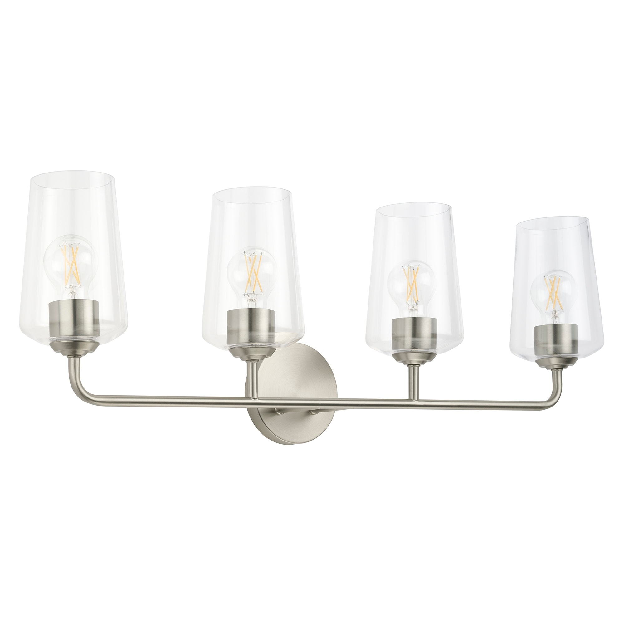 Celino Four-Light Bath & Vanity with Clear Glass - 33