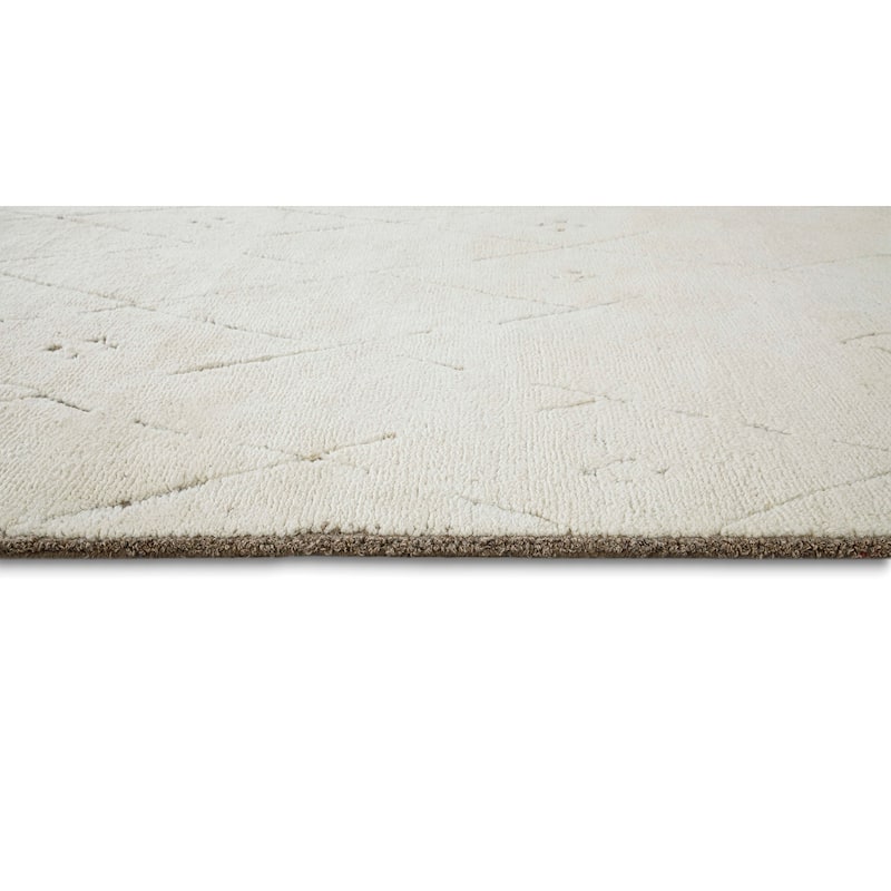 Terra by Obeetee Adab Morrocan Lines Brown Rug