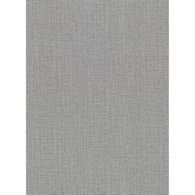 Warner Claremont Silver Faux Grasscloth Wallpaper