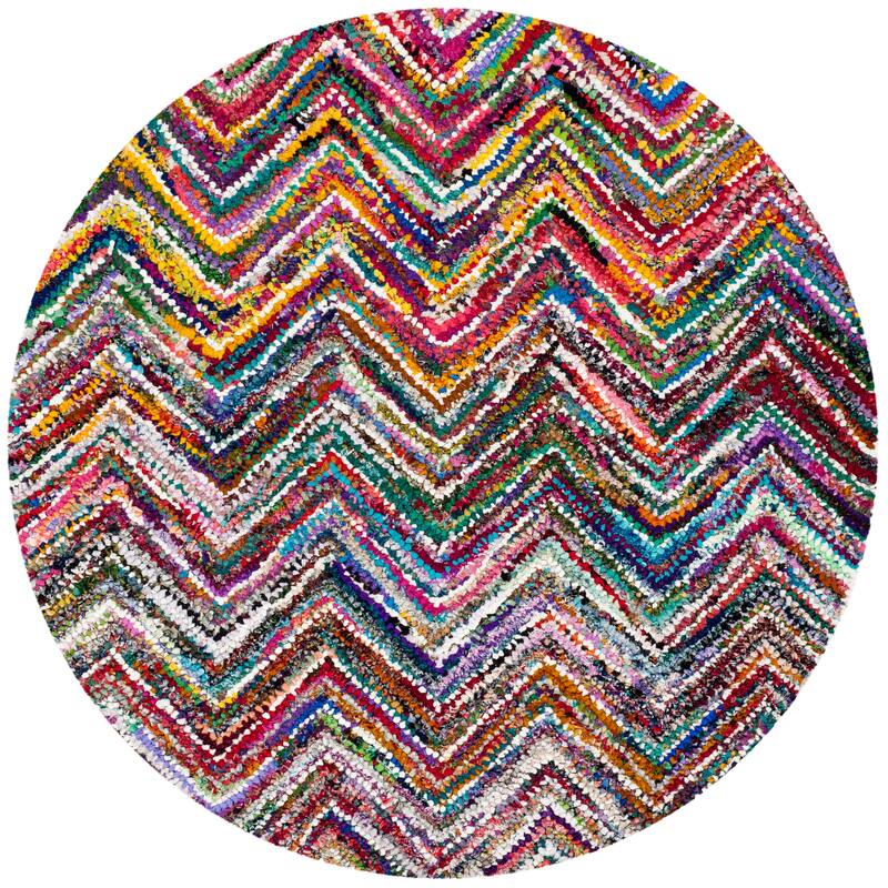 SAFAVIEH Handmade Nantucket Liora Contemporary Cotton Rug