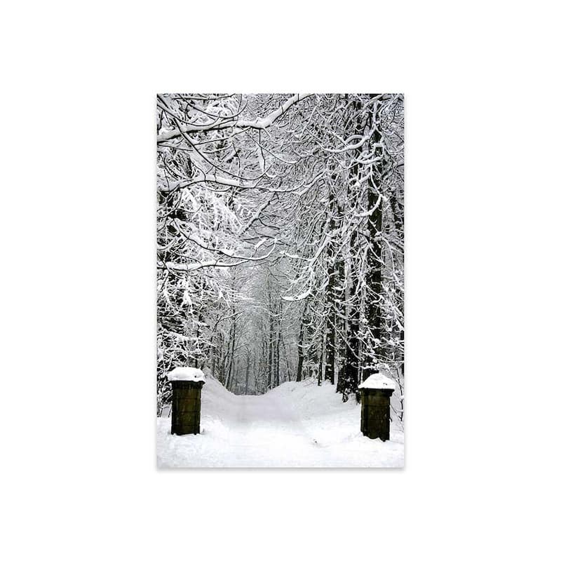Winter Time Print On Acrylic Glass by Unknown Artist