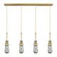 Option Brushed Brass / Light Smoke