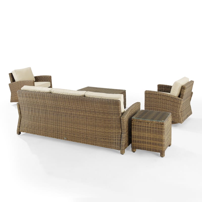 Crosley Bradenton 5Pc Swivel Rocker And Sofa Set