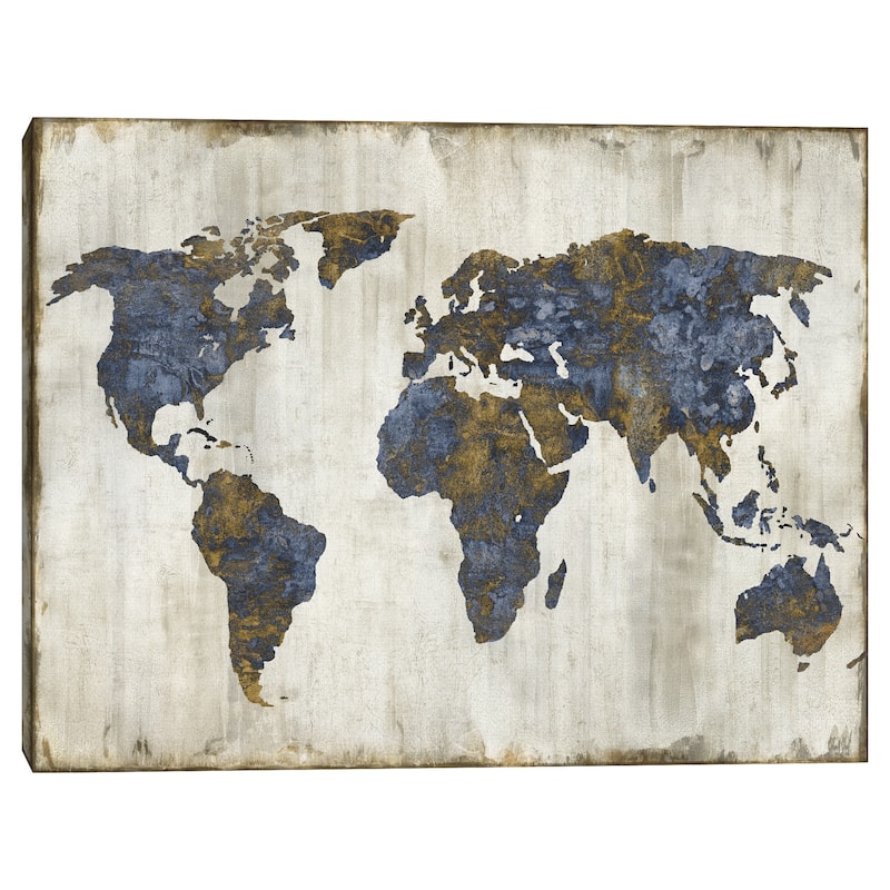 The World I by Russell Brennan Canvas Art Print