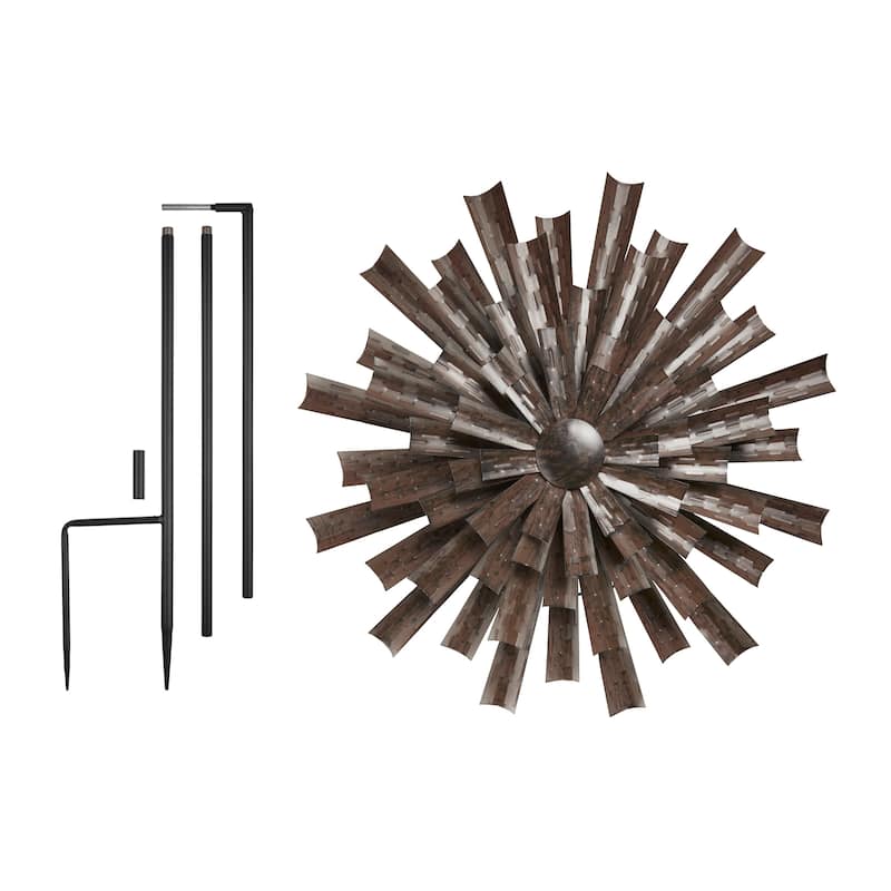 Alpine Corporation Outdoor Wind Spinner Stake Yard Decoration