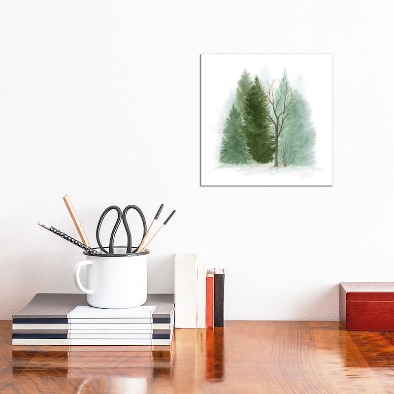iCanvas "Walk in the Woods II" by Grace Popp Canvas Print - 12x12x1.5