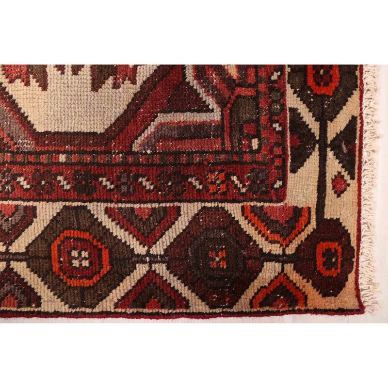 ECARPETGALLERY Hand-knotted Antalya Vintage Red Wool Rug - 6'6 x 10'0