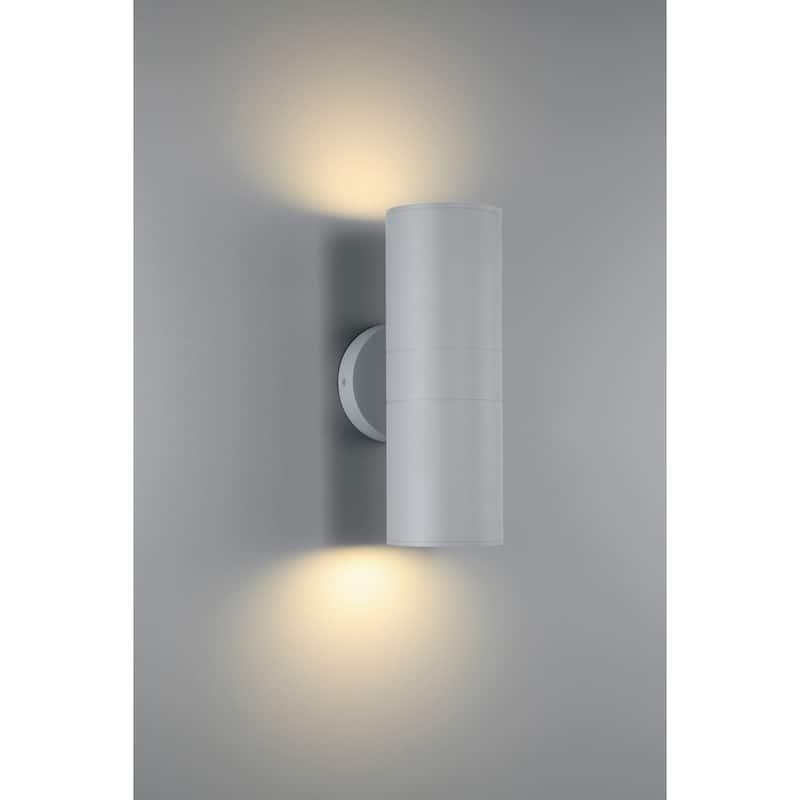 Matira Bi-Directional 12.25" Outdoor LED Wall Mount Light.