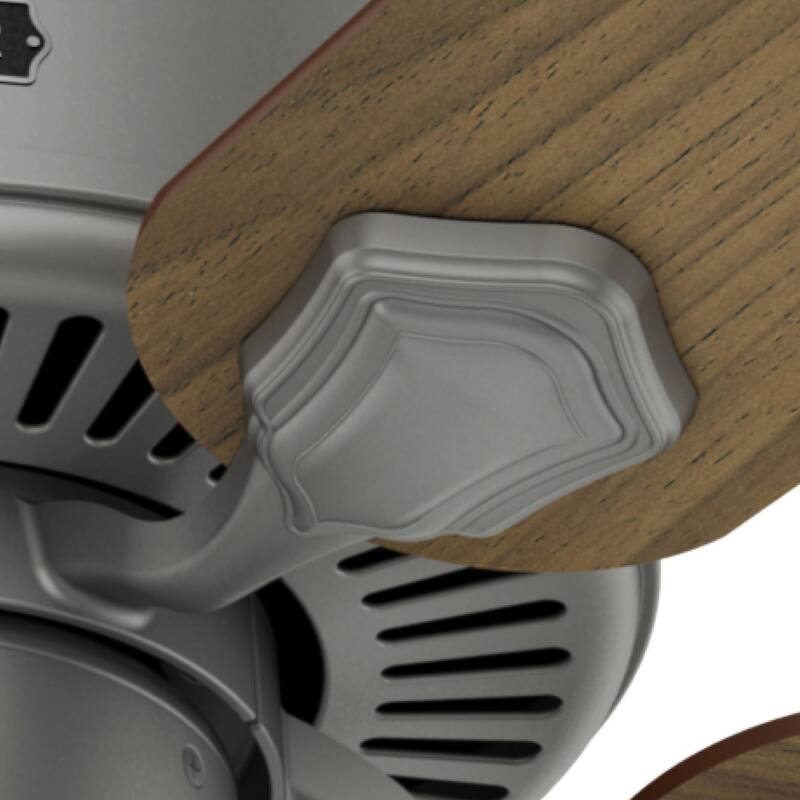 Hunter 44" Swanson Ceiling Fan with LED Light Kit & Pull Chain - Casual Traditional - 4 Speed DC Motor - ENERGY STAR!