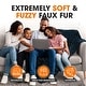 preview thumbnail 47 of 81, Cheer Collection Faux Fur/ Microplush Reversible Throw Blanket