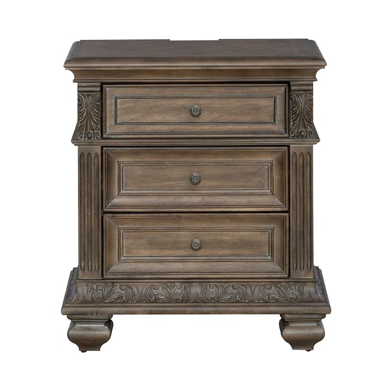 Liberty Furniture Carlisle Court Poster Bed, Dresser & Mirror, Chest, Night Stand - King, Queen