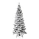 preview thumbnail 55 of 131, Glitzhome 6FT/7.5FT/9FT/11FT Snow Flocked Pre-lit Artificial Fir Christmas Trees