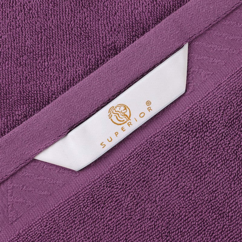 Superior Basketweave Egyptian Cotton Solid 3 Piece Assorted Towel Set