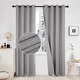 preview thumbnail 27 of 33, Deconovo Linen Blackout Curtains and Drapes for Bedroom 2 Panels