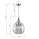 preview thumbnail 6 of 4, Acatia 3-light Chrome Foyer Pendant
